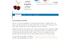 Desktop Screenshot of cocinajuzgadosyamor.com